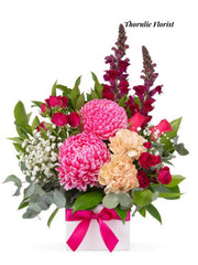 Bright Bloom Box Arrangement