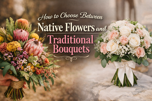 How to Choose Between Native Flowers and Traditional Bouquets