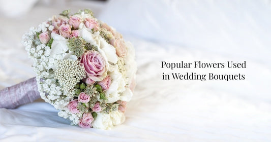 Popular Flowers Used in Wedding Bouquets