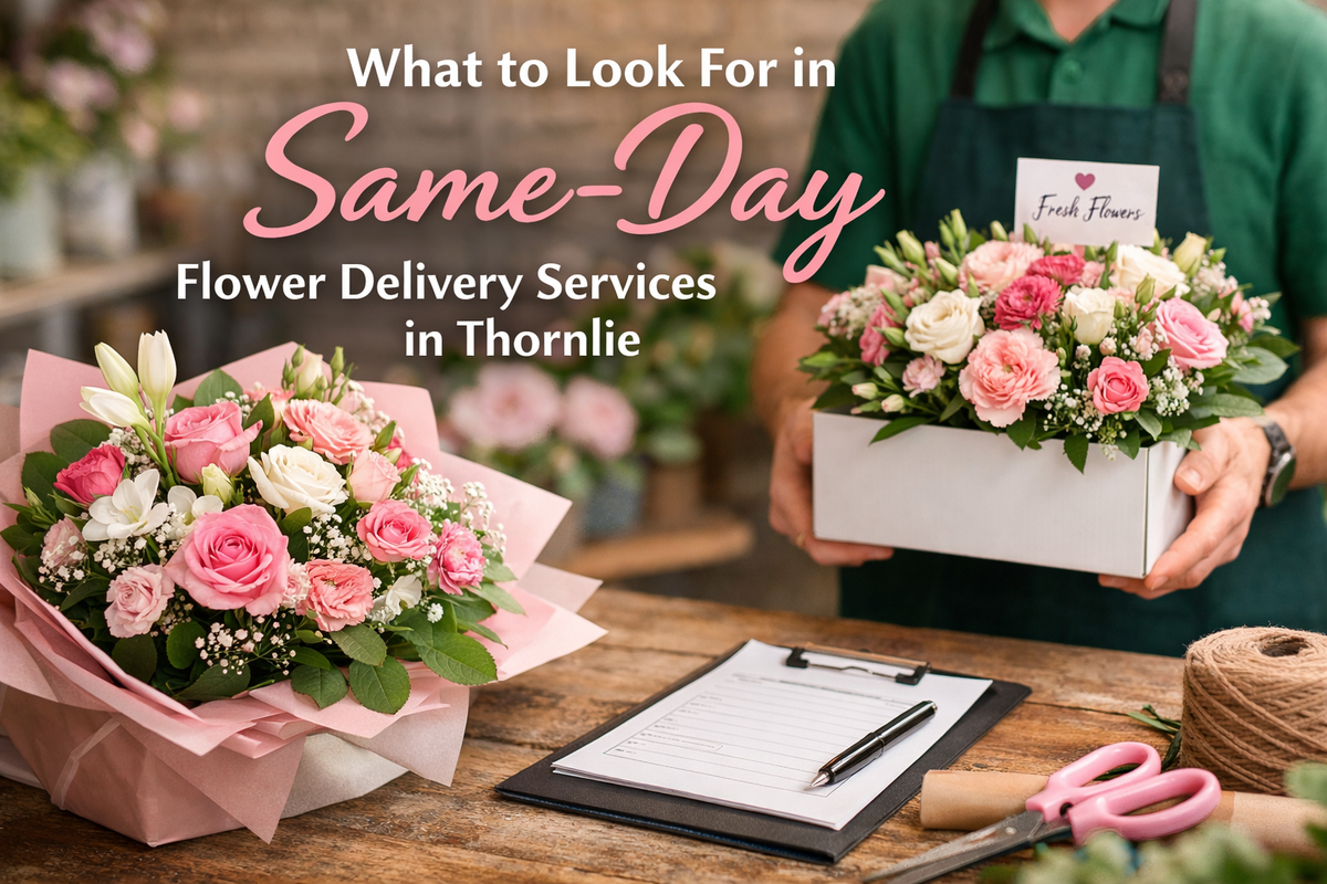 What to Look for in Same-Day Flower Delivery Services in Thornlie & Nearby Suburbs