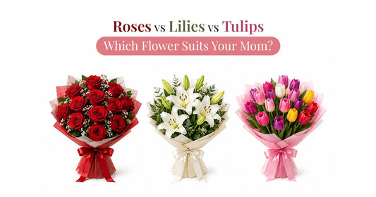 Roses vs Lilies vs Tulips
