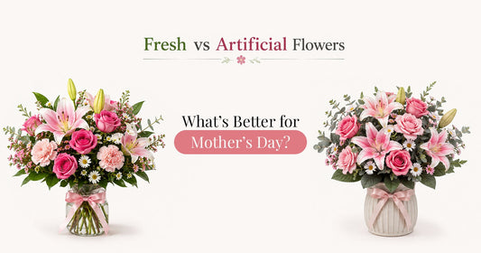 Fresh vs Artificial Flowers