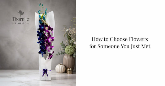 Flowers for Someone You Just Met