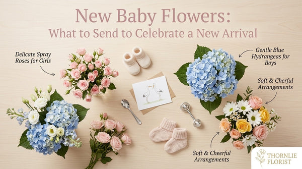 Newborn baby flowers 