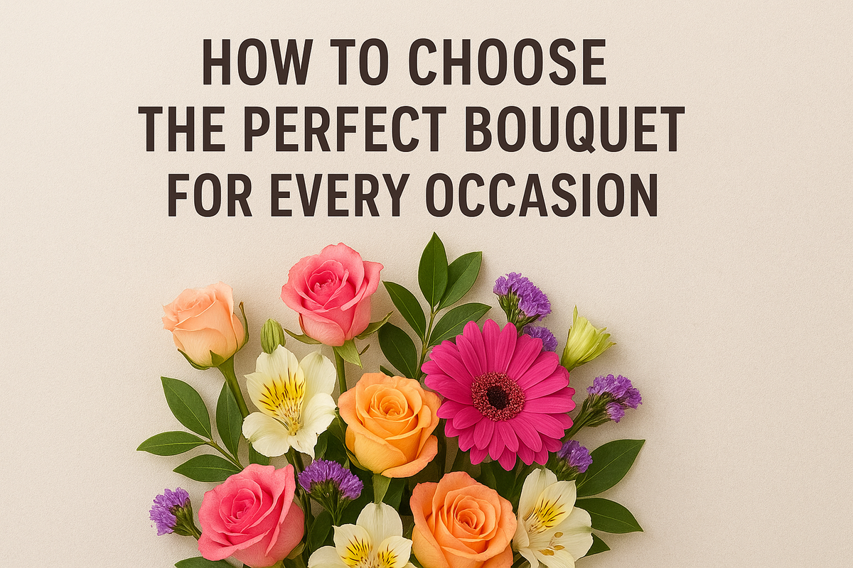 How to Choose the Perfect Bouquet for Every Occasion