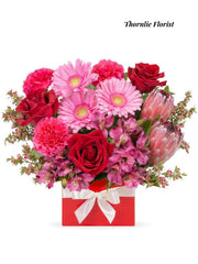 Pink Radiance Flower Box