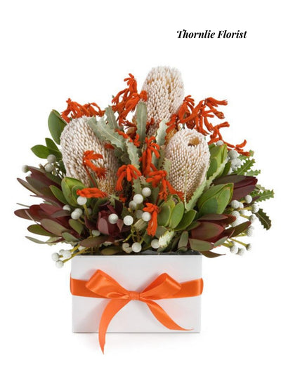 Banksia Native Arrangement Wildflower Box