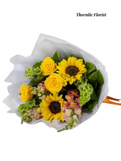 Sunshine Sunflower & Rose Bouquet
