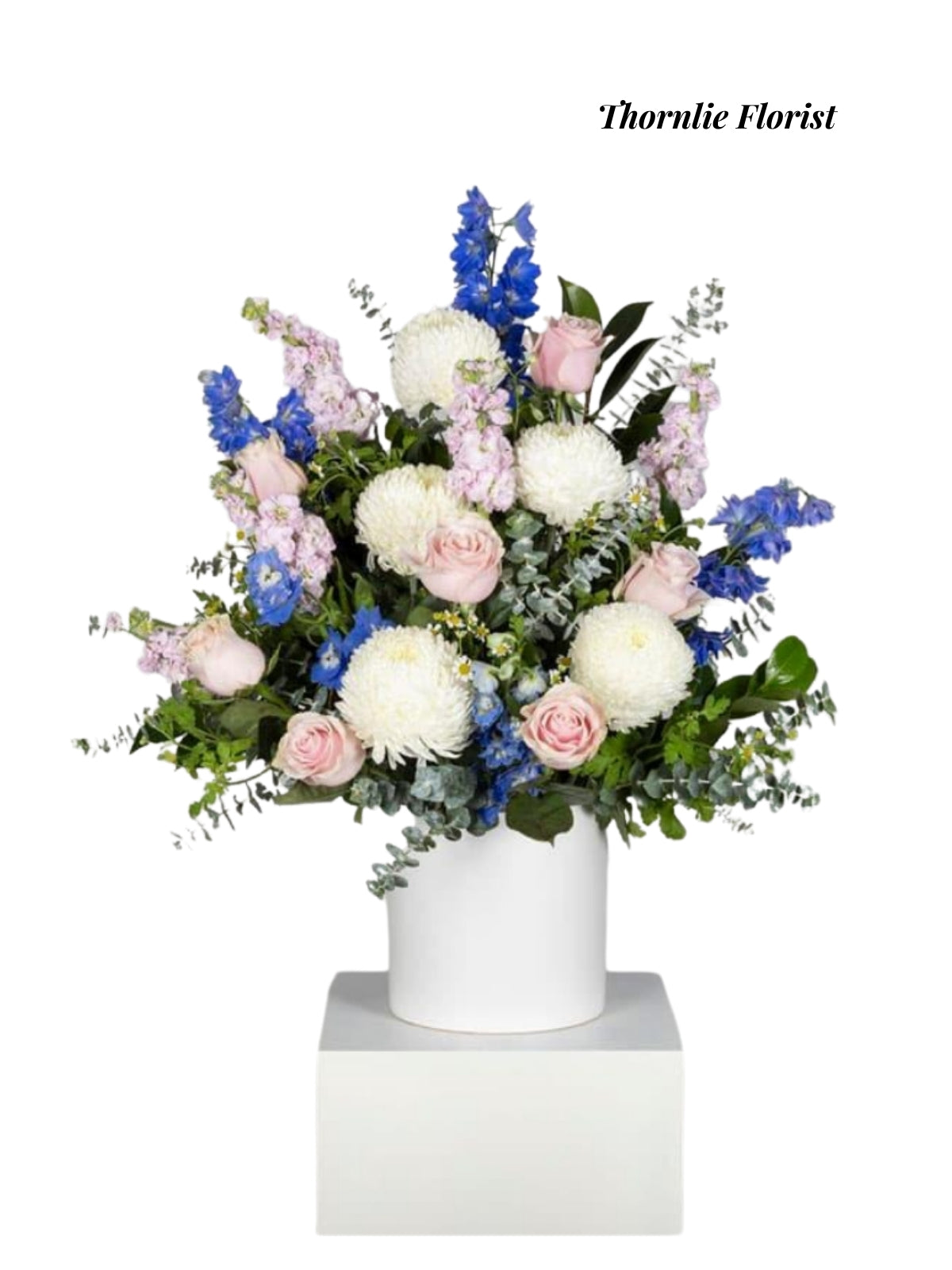 Serene Blossom Ceramic Pot