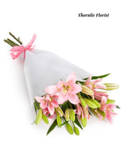 Blush Pink Lily Bouquet