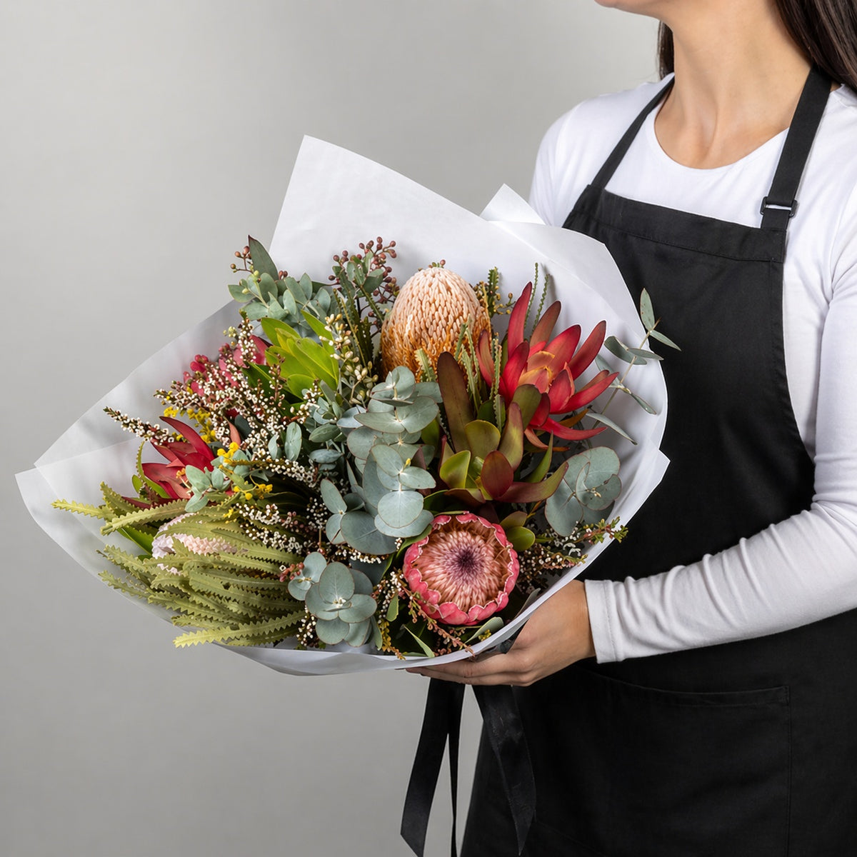 Florist Choice – Native Wrapped Bouquet