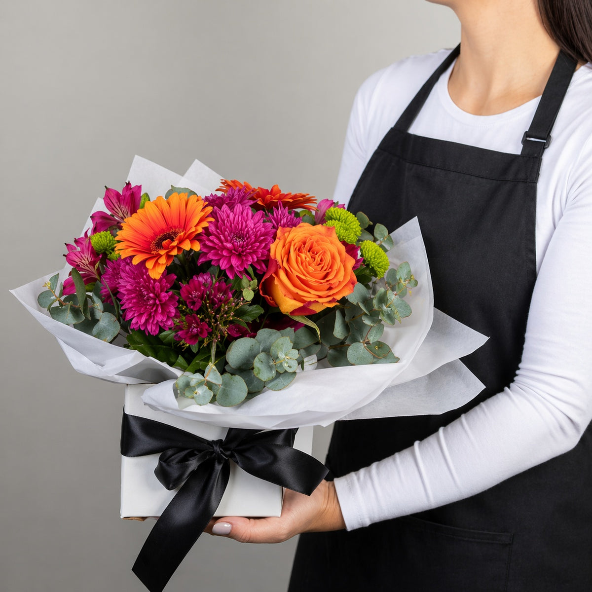 Florist Choice – Orange Gerbera Box