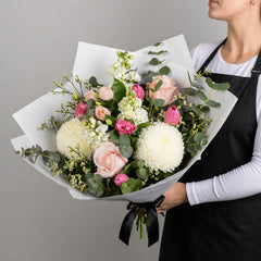 Florist Choice - Pastel Wrapped Bouquet