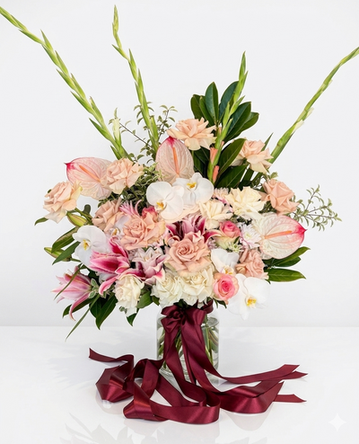 Belle Epoque Luxury Vase Arrangement