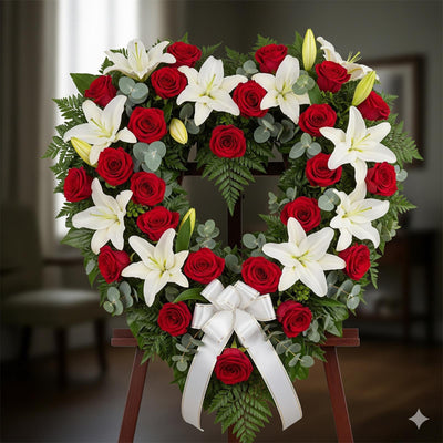 Everlasting Love Heart Wreath