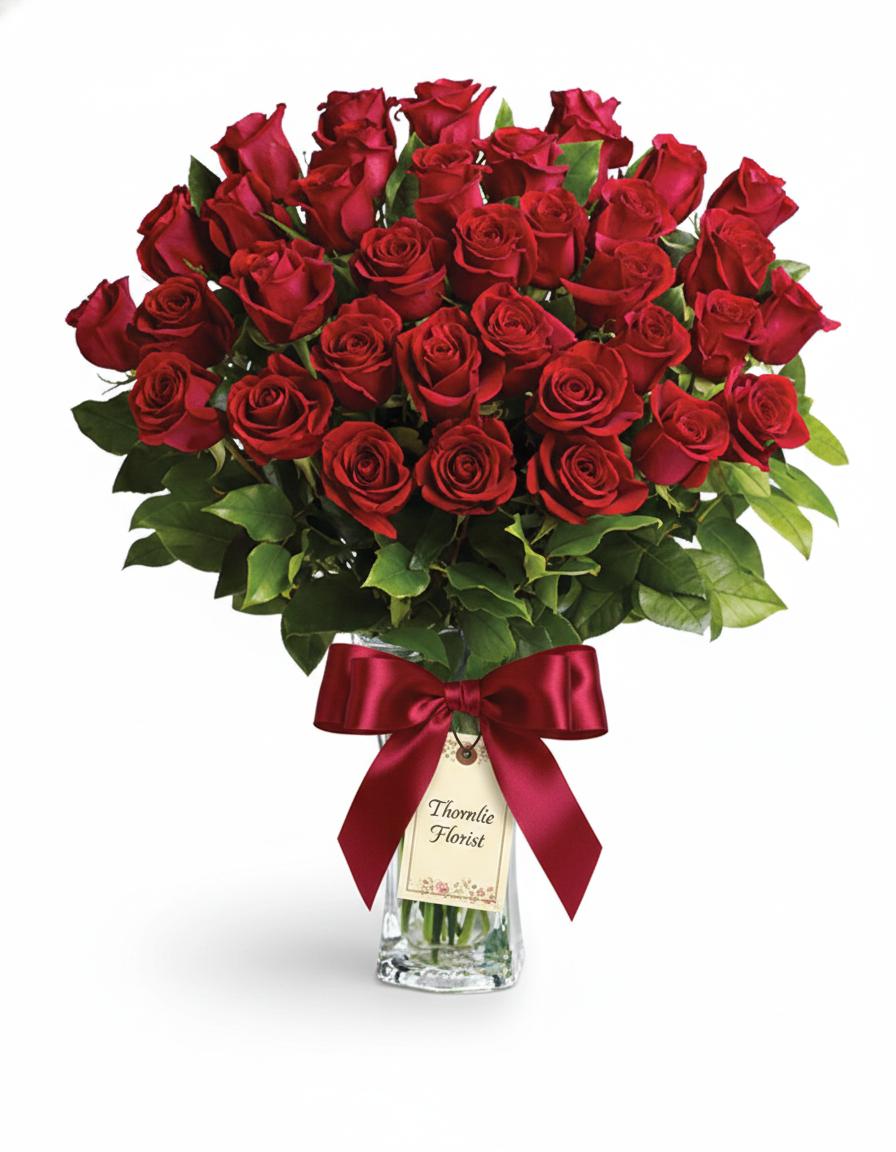 Classic Red Rose Bouquet