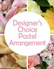 Signature Pastel Serenity – Designer’s Choice Floral Arrangement