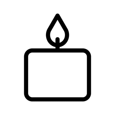 Candle 350g min. Size